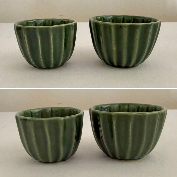 Handpainted Ceramic Measuring Cups Set Mix and Match Styles Set Rustic Cottage - Picture 11 of 14